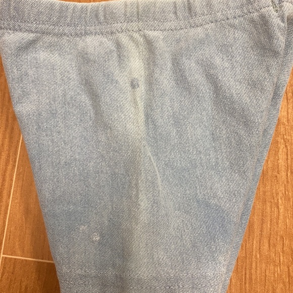 Lil Leggs chambray biker shorts. Size 18 months - Picture 3 of 3